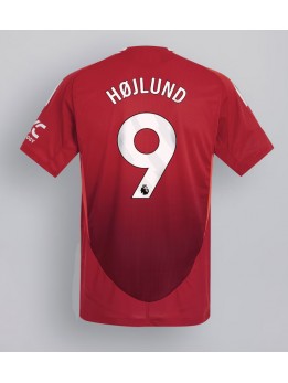 Manchester United Rasmus Hojlund #9 Heimtrikot 2024-25 Kurzarm